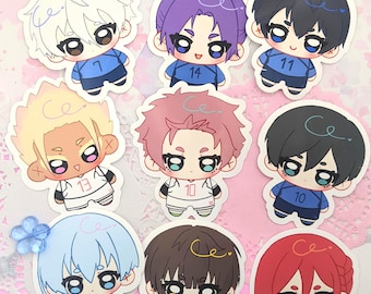 Blue Lock Chibi Stickers