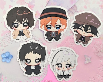 Bungo Stray Dogs (BSD) Chibi Stickers