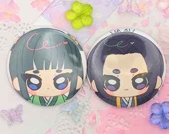 Apothecary Diaries Buttons 2.25 in