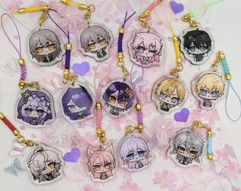 Honkai Star Rail Glitter Phone Charms