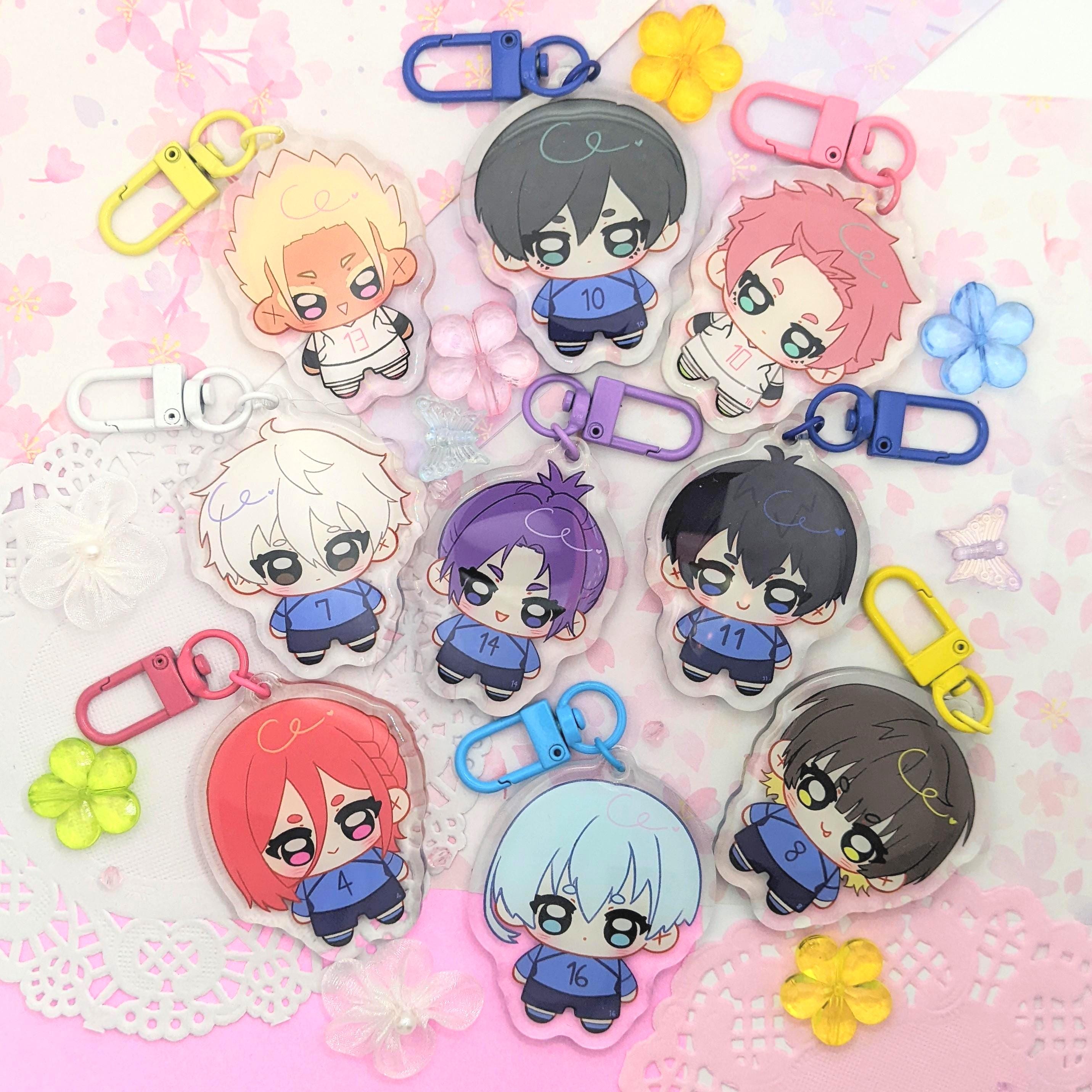 Blue lock keychain - Etsy 日本