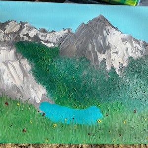 Colorado Scenery Oil Painting