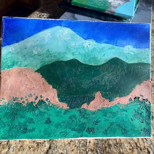Colorado Scenery Oil Painting