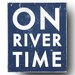 River Sign, River Wall Art, River House Decor: on River Time Rustic ...