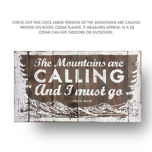 On Mountain Time 17.5 x 19.5 Wooden Ski Sign image 9