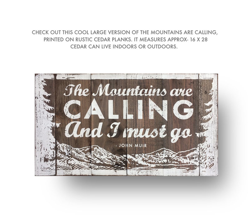 On Mountain Time 17.5 x 19.5 Wooden Ski Sign image 9