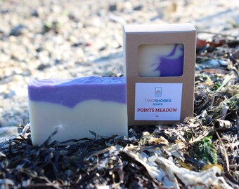 Jabón con aroma a lavanda