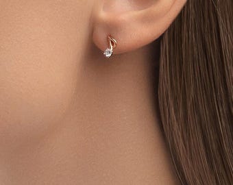 Dainty Earrings Personalized Gift for Her | Handmade Gift for Women | Birthday Jewelry | Everyday Style | Fuego Jewels