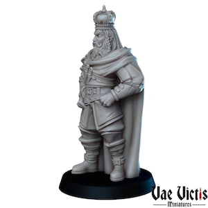 Thief King, Vae Victis, 28mm & 32mm Scale TTRPG Miniatures