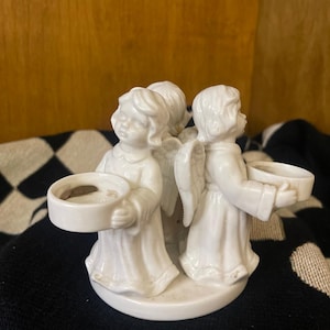 Ceramic Angel Tealight Candle Holder