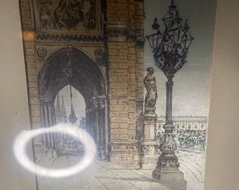 作者不明 / 判読不能 - シルクスクリーン - 直筆サイン - Etsy 日本