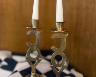 2 portacandele rotanti a forma di albero di Natale e renna