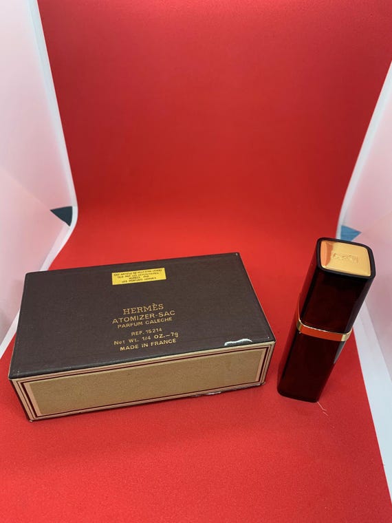Rare Vintage HERMÈS – Calèche Parfum Atomizer Sac 7 Ml - Etsy