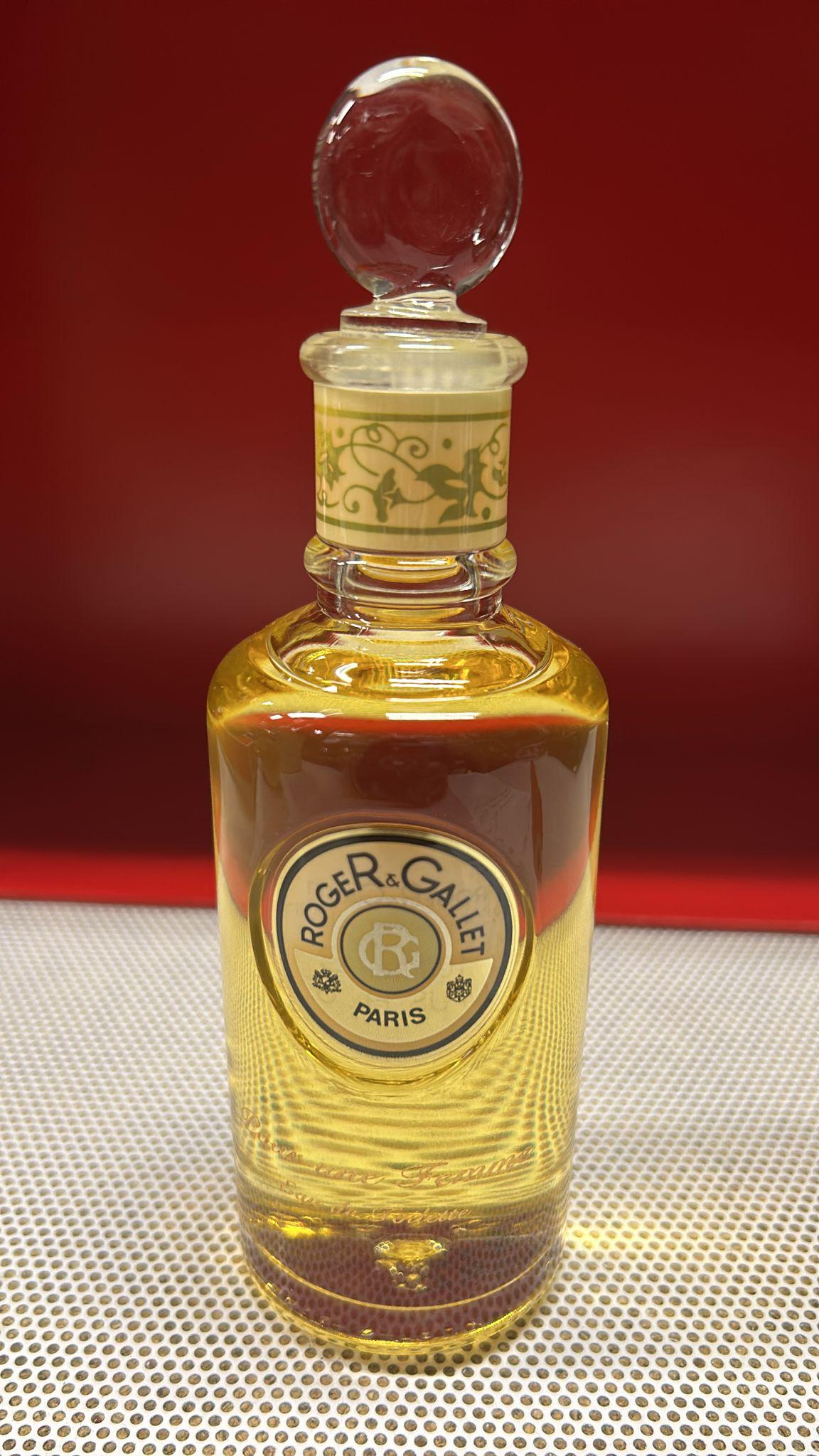 Rare Roger & Gallet Pour Une Femme Eau De Toilette 100 Ml Splash