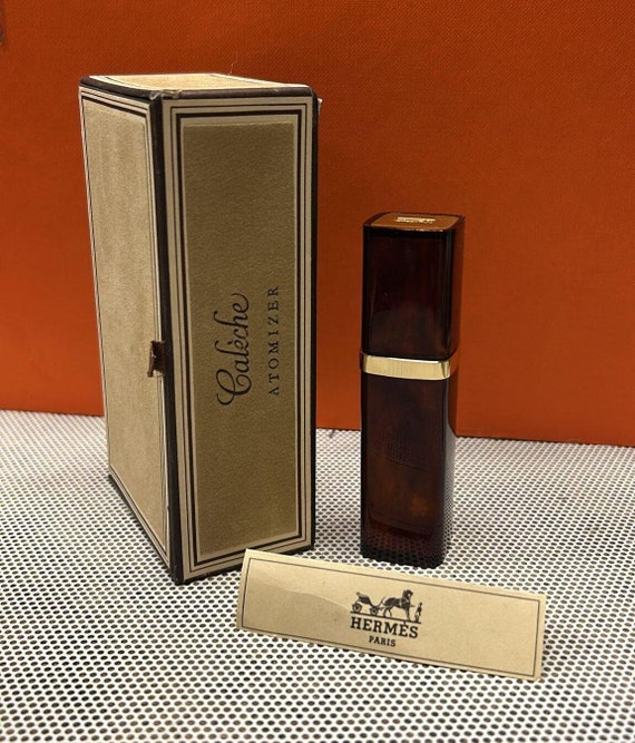 Rare Vintage HERMÈS – Calèche Parfum Atomizer Sac 7 Ml - Etsy
