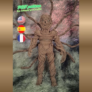 Schema amigurumi Strange Vine Monster / Schema PDF