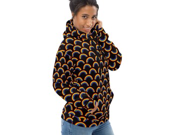 LGBTQ Rainbows Printed Pullover Hoodie, Gay Lesbian Pride Hoodie with Pockets, LGBTQ Festival Hoodies, Lgbtq Gifts, Unisex, Plus Size, LGBT