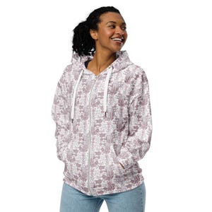 Kitty Cats Printed Zipper Hoodie, Cat Mom Dad Hoodie, All over Print Cats Zip-Up Hoodie with Pockets, Cat Themed Gifts, Cat Lovers Gift