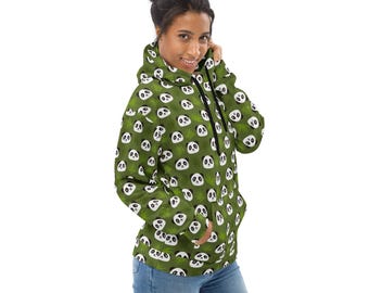 Panda Bear Animal Printed Pullover Hoodie, All Over Print Streetwear Cozy Fashion Hoodie with Pockets, Panda Lover Gift, Plus Size, Unisex