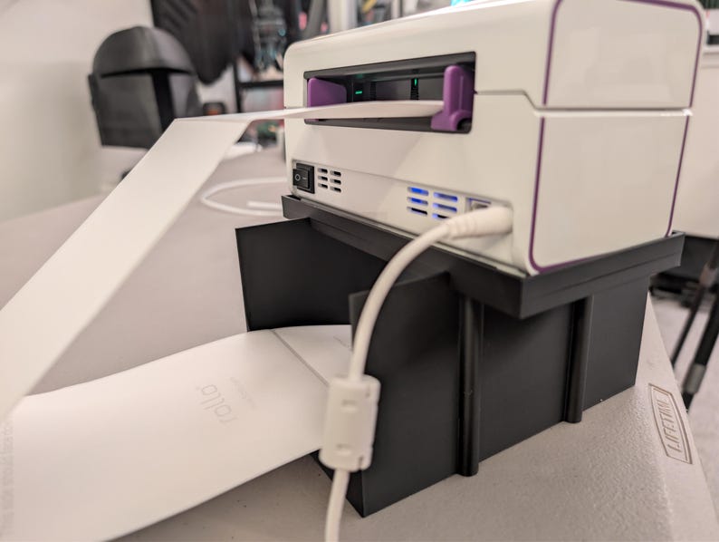 Rollo Thermal Label Printer Stand for Flat Labels - Wired or Wireless image 7