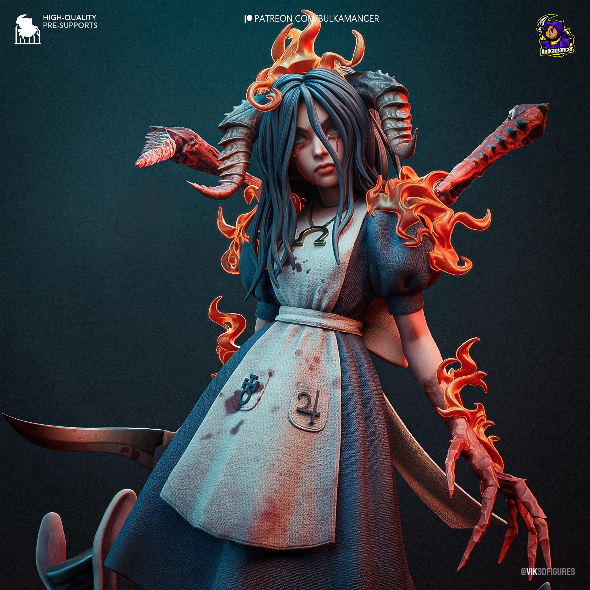 アリス イン ナイトメア American McGee's Aliceフィギュア Pre-orders Now Open for New Figure Based on 'Alice: Madness
