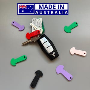 Australian Designed & Tested Shopping Trolley Key Shopping Trolley Keychain Shopping Trolley Coin Shopping Trolley Token Family Friend  Gift