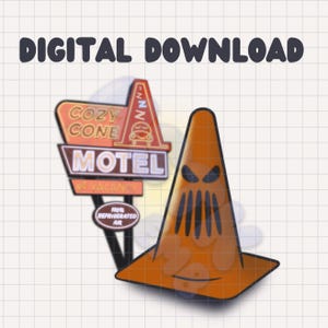 Cozy cone Halloween clipart