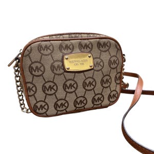 Michael Kors Hamilton Monogram Small Crossbody Bag