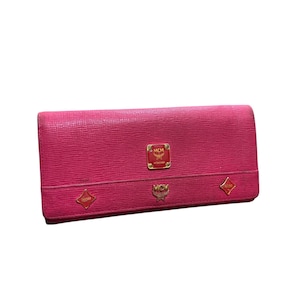 Vintage MCM Royal Fuchsia Long Wallet