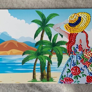 Diamond Art Greeting Card