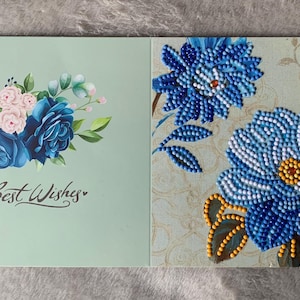 Diamond Art Greeting Card