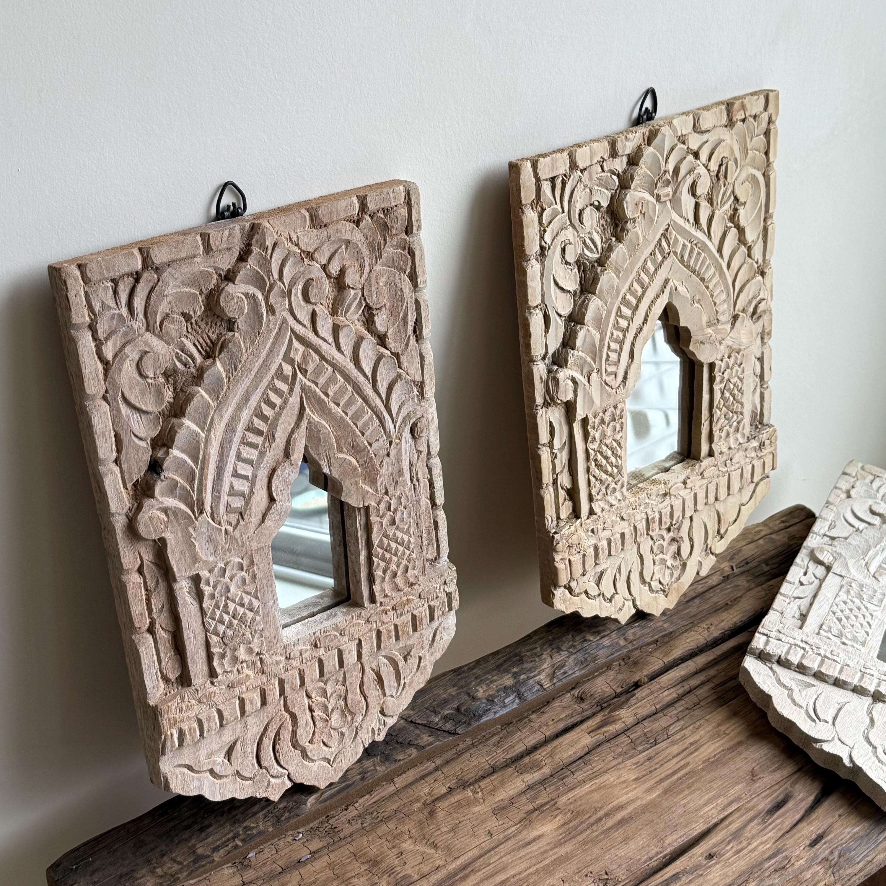 Vintage Indian Mirror - Etsy