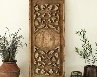 Molde de cemento antiguo de 99 cm | Molde de hormigón vintage | Decoración rústica de pared