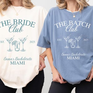 The Bach Club Bachelorette Party Shirts: Comfort Colors Cotton