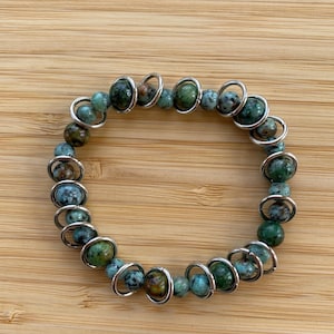 Beaded bracelet- Fidget toy- Fidget bracelet - Handmade - Sensory - Anxiety - ADHD - For working - Help with focus - Focusing - Focusing toy
