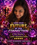 SAME HOUR Future of This Relationship Psychic Reading, In Depth Love Tarot, Exact Feelings product logo