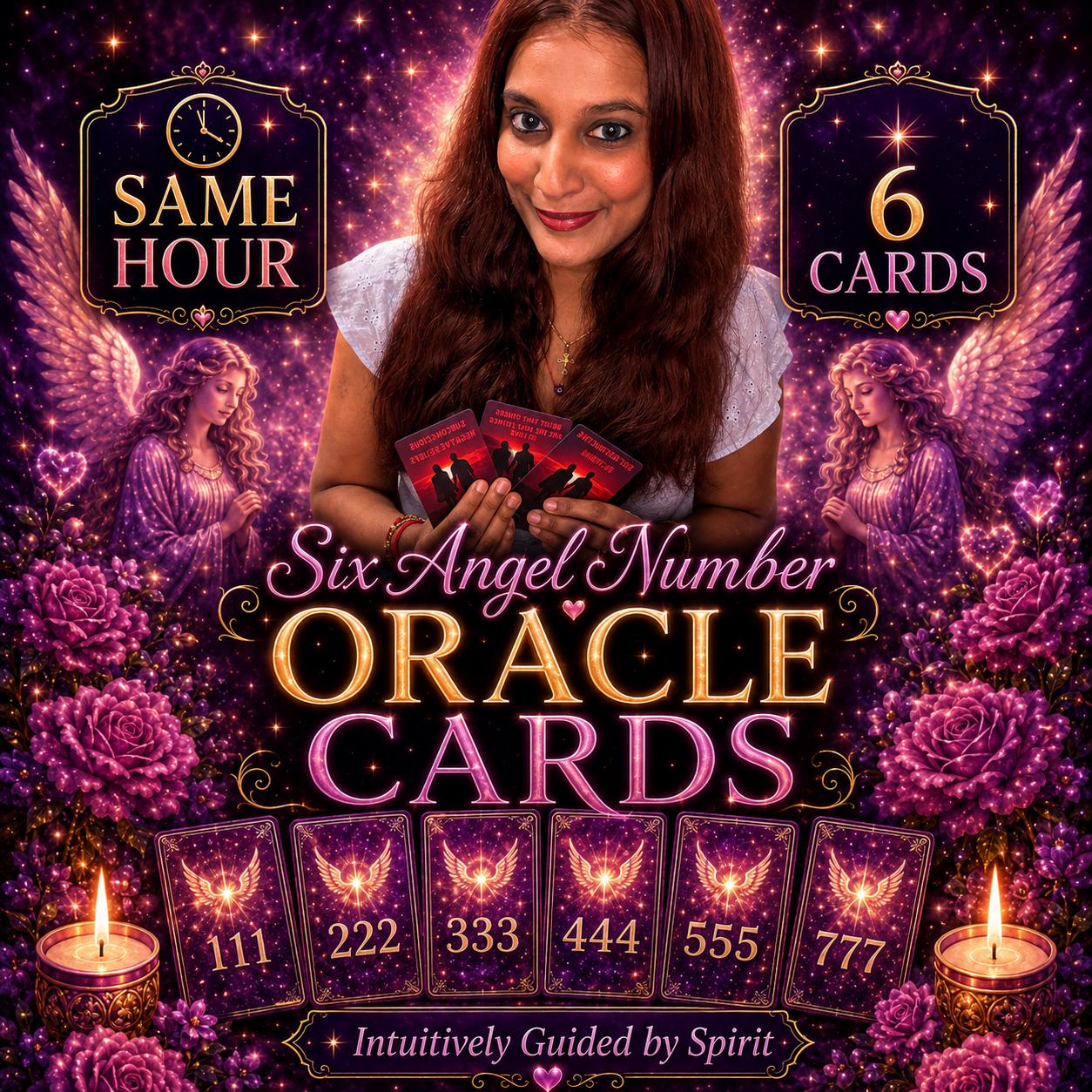 Angel Numbers Oracle Cards - Etsy