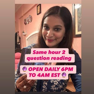 SAME HOUR 2 Question Tarot Reading In depth, Psychic Reading