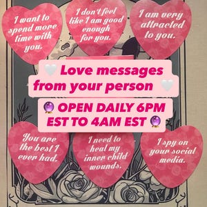 TA SAMA GODZINA 6 Wiadomości Miłosnych Czytanie Kart Oracle, Czytanie Psychiczne (Bez Interpretacji)