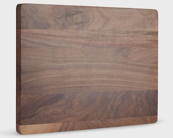 Personalized Walnut Wood Cutting Board | Custom Engraved Board | Wedding • Luxury Closing • Executive Gift