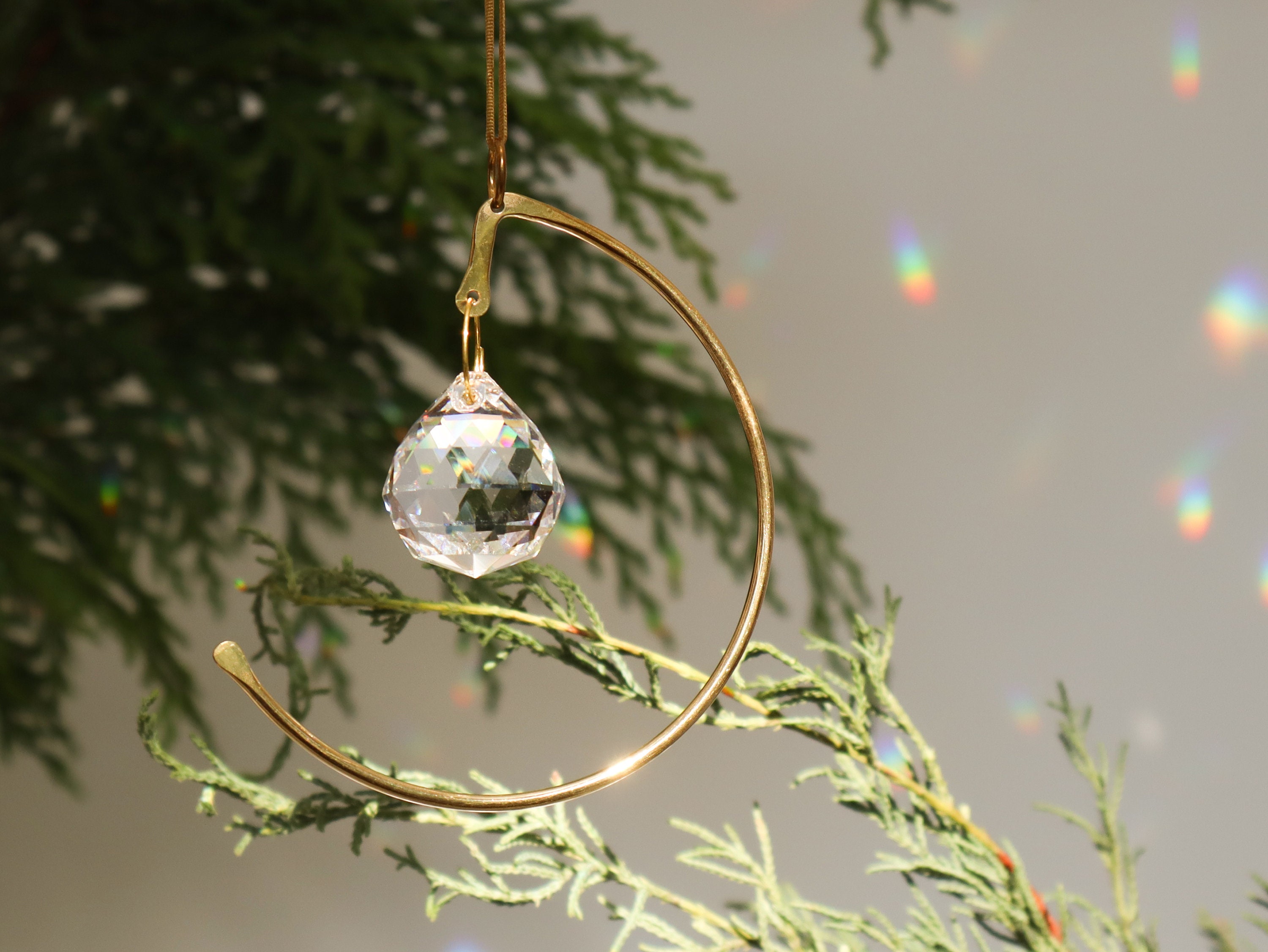 Prisma Ornament - Crescent
