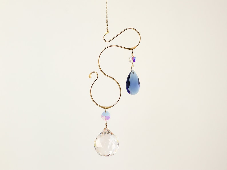 Prisma Hanging 35 Suncatcher Blue