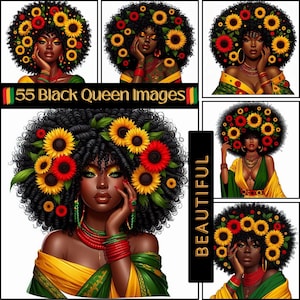 55 mooie zwarte vrouwen png groot haar afro melanine koningin clipart zwarte meid magie png zwarte meid sublimatie digitale download zwarte eigendom