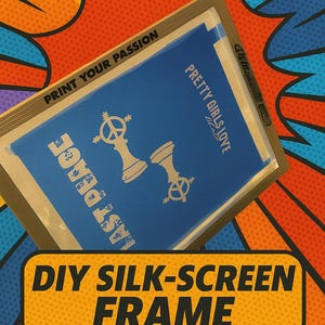 DIY screen print diy screen printing Screen Frame Screen printing diy Silk screen diy screen printer Custom Silkscreen Preburned silk screen