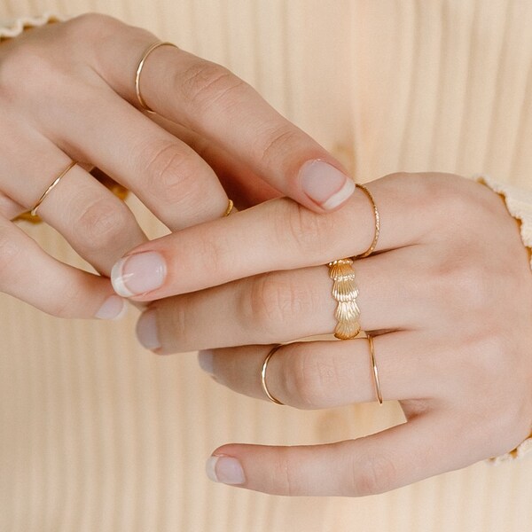 Seashell Ring Etsy