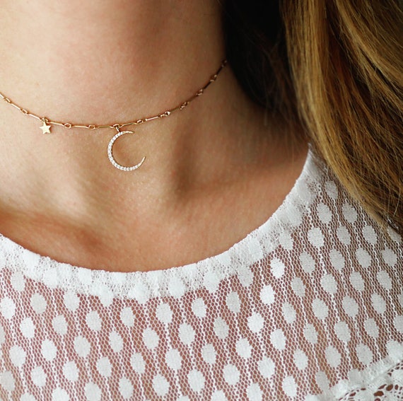 Choker moon and best sale stars