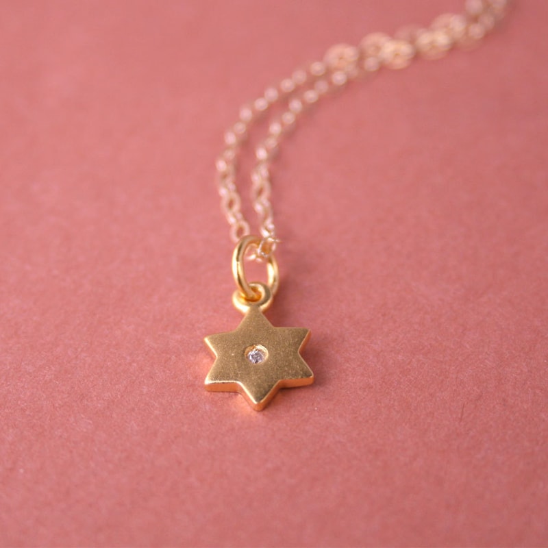Star Of David Necklace Women