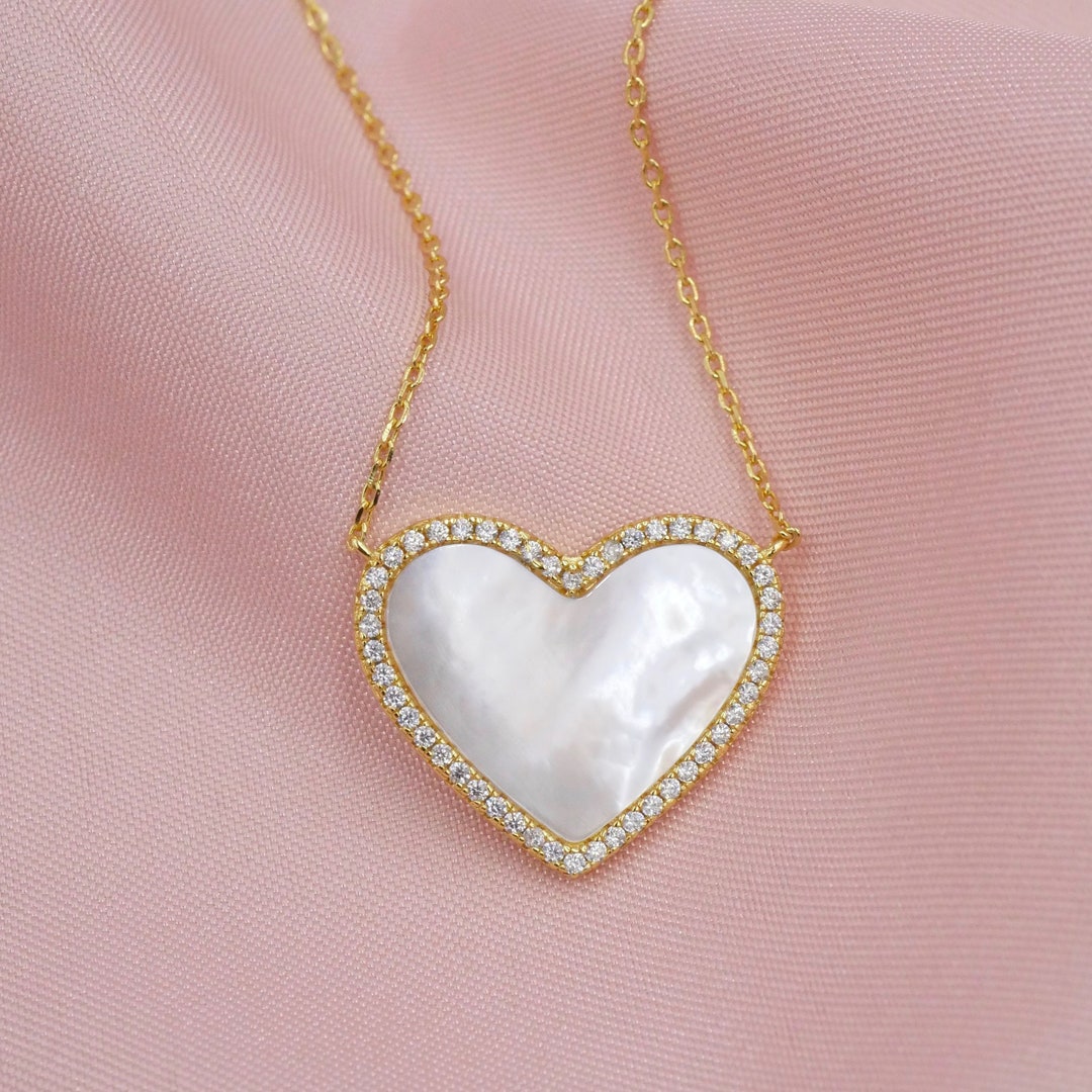★2023SS新作★GROVE★HEART PEARL NECKLACE ☆2023SS新作☆GROVE☆HEART PEARL NECKLACE (GROVE/ネックレス