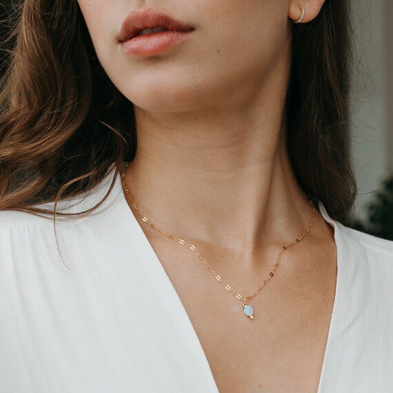 Opal 2024 necklace etsy