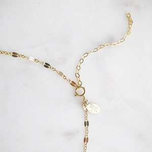 Thin Gold Choker Gold Choker Necklace 14kt Gold Filled image 6